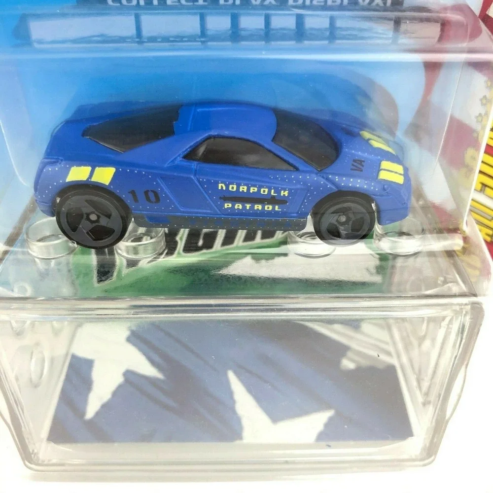 Hot‎ Wheels Connect Cars VIRGINIA Cadillac Cien Concept Car Blue Die Cast 1/64